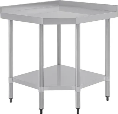Produktbild von Vogue Arbeitstisch 900x800x600mm Eckelement mit Aufkantung und Grundboden