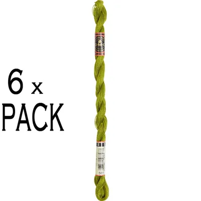 Obrázok produktu pre 6x DMC korálková priadza hrúbky 8, 25 m, 115AR/8-581, VPE