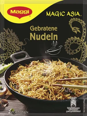 Produktbild von Maggi Magic Asia smažené nudle se zeleninou na 2 porce 121g