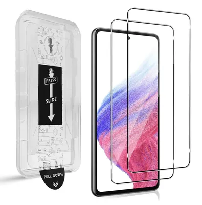 Productafbeelding van Displaybeschermfolie voor Samsung Galaxy A53 - Gehard glas - 2 stuks