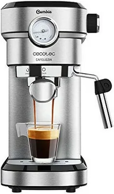 Produktbild von Manuelle Express-Kaffeemaschine Cecotec Cafelizzia 790 Steel Pro 1,2 L 20 bar 1350W Edelstahl