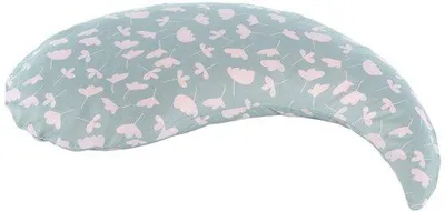 Produktbild von Unyqoos® Ergonomisches Still- & Schwangerschaftskissen 135 x 35 cm, Microparelvfüllung, stützendes Komfortkissen mit waschbarem Bezug