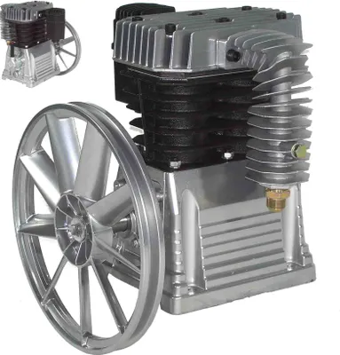 Productafbeelding van Compressorunit 560L, 10 bar. Compressorunit, zuigercompressor, persluchtcompressor. Artikelnummer: 54322