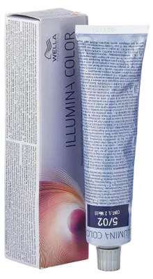 Produktbild von Wella Illumina Color, Braun, 5/02, Frauen, 60 ml, Alle Haare, Farbspeichernd, Schutz, Glanz