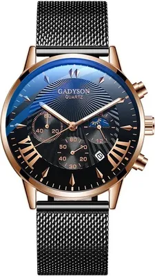 Image de Montre GA-25988 Noir / Doré Rose pour Homme KP25988