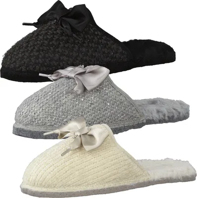 Produktbild von Tamaris Damen Pantoffeln Warmfutter Hausschuhe 1-27301-25, Größe:37 EU, Farbe:Schwarz