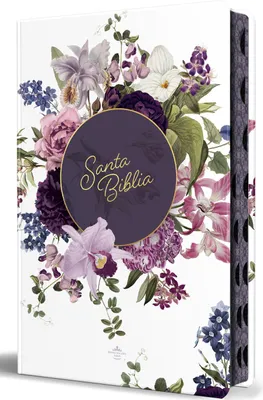 Produktbild von Biblia Rvr 1960 Letra Gigante, Tamaño Manual, Tapa Dura, Corona de Flores Con Índice / Rvr 1960 Handy Size Giant Print Hc Floral Crown with Index