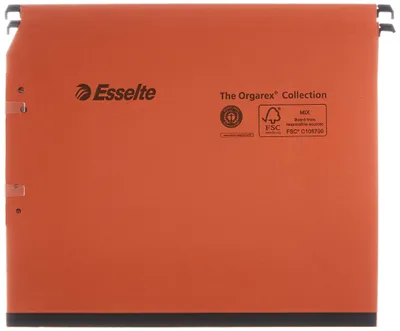 Obrázek produktu pro Esselte, kartonový závěsný pořadač, formát A4, model 707p, balení 25 kusů