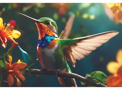 Immagine prodotto di Interprint - Puzzle Colibrì - 250 dielov