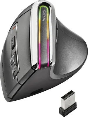Zdjęcie produktu dla Ergonomiczna bezprzewodowa mysz Bluetooth NGS Evo Karma / akumulator / do 3200 DPI