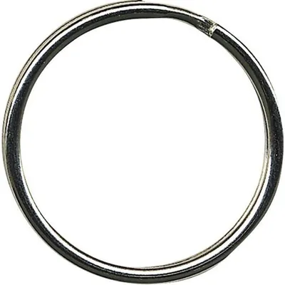 Produktbild von ALCO Schlüsselring 1925-10 25mm Metall silber 10 St./Pack.