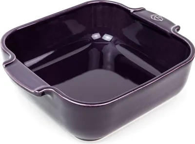 Produktbild von Peugeot quadratische Auflaufform Appolia Ofenform Keramik Aubergine 21 cm 61067