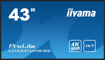Obrázek produktu pro IIYAMA 108cm (43") LH4341UHS-B2 16:9 3xHDMI+USB IPS 4K retail