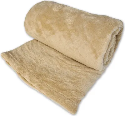 Produktbild von Jilda-Tex Wohndecke/Tagesdecke 150 x 200 cm (Soft Beige)