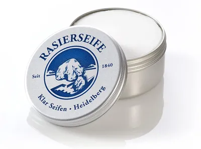 Produktbild von Klar's Rasierseife Mandel (palmölfrei) 11243  /Abverkauf nur solange Vorrat reicht