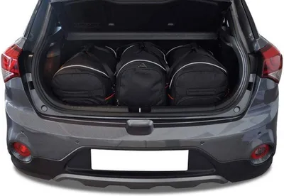 Produktbild von Hyundai I20 2014-2020 Kofferraumtaschen Set 3 Stk