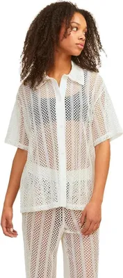 Produktbild von Jack & Jones Ellie Jjxx Kurzarmhemd Beige M Damen Beige M
