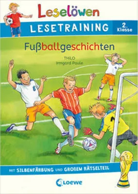 Produktbild von Leselöwen Lesetraining 2. Klasse - Fußballgeschichten