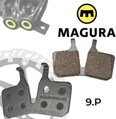 Produktbild von Magura Bremsbeläge 9.P performance  MT Scheibenbremse schwarz 2701627