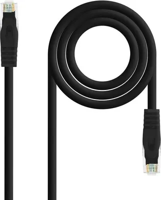 Obrázek produktu pro Nanocable 10.20.1802-BK, 2 m, Cat6a, U/UTP (UTP), RJ-45, RJ-45, Černá