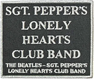 Produktbild von The Beatles Standard Sgt. Pepper's…. Aufnäher zum Aufnähen