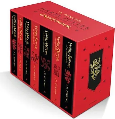 Obrázek produktu pro Harry Potter Gryffindor House Editions Paperback Box Set