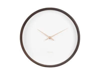 Productafbeelding van Karlsson - Wandklok Ancho - Bruin - 8x32,6x32,6 cm