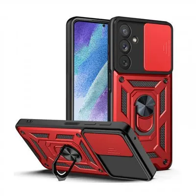 Produktbild von Armor Hülle Camera Protect für Smartphones - Farbe: Rot - Modellkompatibilität: Für Samsung Galaxy A54 5G