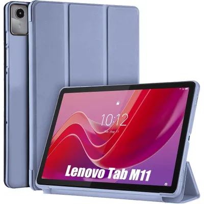 Image de Coque pour Lenovo Tab M11, Protection Antichoc Anti-Rayures avec Fonction Support - Violet