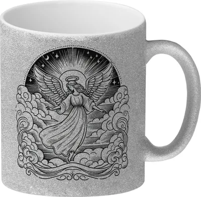 Produktbild von Engel Glitzer-Kaffeebecher