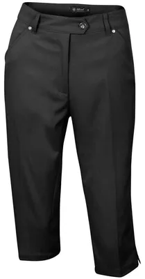 Produktbild von Island Green IGLPNT1487SS Capri-Golfhose für Damen, Schwarz, EU 40