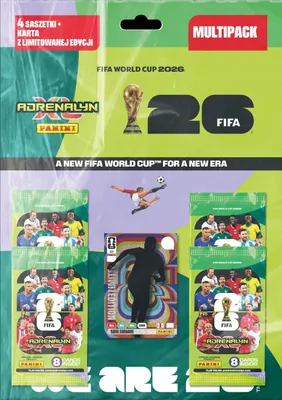 Produktbild von Panini FIFA World Cup 2026 multipack: 4 PACKETS = 32 cards + 1 LIMITED card