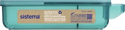 Obrázek produktu pro Sistema® Ocean Bound Krabička na svačinu 445 ml, mátová