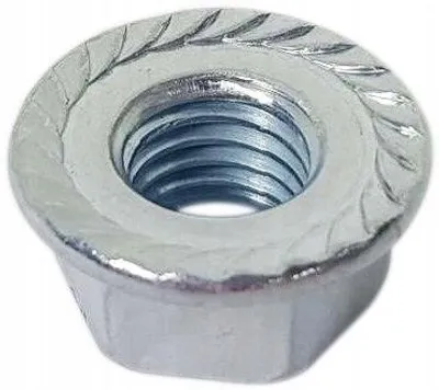 Productafbeelding van Neron M8 flensmoer, verzinkt, conform DIN6923, 300 stuks