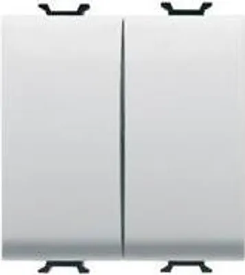 Produktbild von Gewiss GW10078F, 250 V, Weiß
