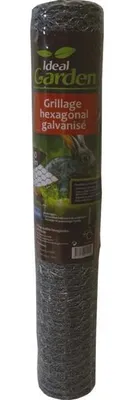 Produktbild von Sechseckiger verzinkter Drahtzaun 25 mm - 0,5 x 3 m