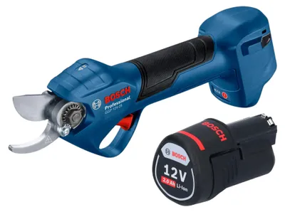 Produktbild von Bosch GGP 12V-25 Akku Gartenschere 12 V 25 mm Brushless + 1x Akku 2,0 Ah - ohne Ladegerät