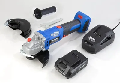 Immagine prodotto di Smerigliatrice angolare senza spazzole 18 V, 125 mm, con batteria e caricabatterie