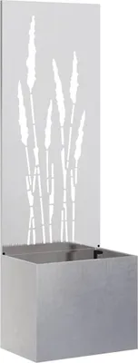 Produktbild von vidaXL Garten Sichtschutz-Leinwand Silber 50 x 150 cm Edelstahl