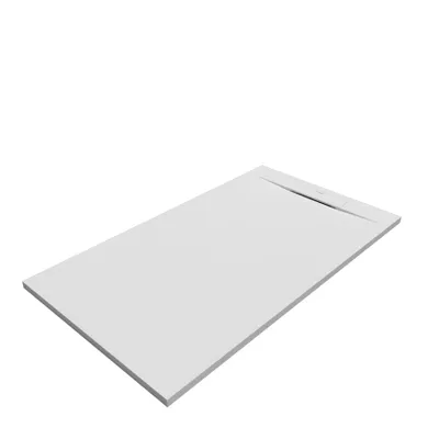 Produktbild von SANYCCES SIENA Rechteckige Duschwanne SanyDur Gel Coat 130 x 80 cm, weiß