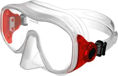 Obrázok produktu pre Tecnomar Fusion potápačská maska číra,červená muži,ženy číra,červená jedna veľkosť