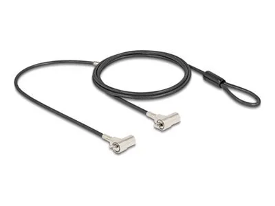 Immagine prodotto di NAVILOCK Dual Notebook Sicherungskabel 2 Kesnington Slots
