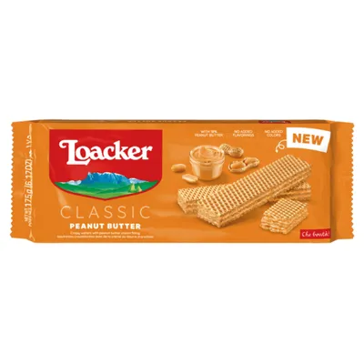 Obrázok produktu pre Wafle Loacker orzechy arachidowe 175 g