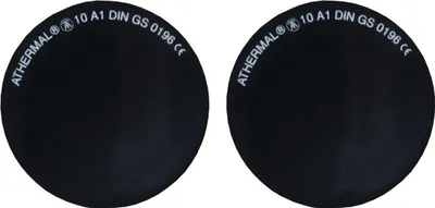 Produktbild von ELMAG Schweißbrillenglas DIN 9, 50x2 mm rund