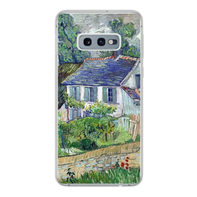Produktbild von MuchoWow® Handyhülle Schutzhülle Hülle für Samsung Galaxy S10e Haus in Auvers - Vincent van Gogh Silikon Softcase Handy Hülle - Handy