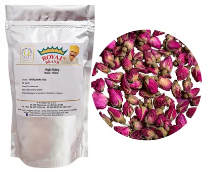 Image de Boutons de rose 1 kg Fleurs comestibles séchées Rose Boutons de rose séchés