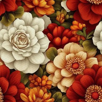 Immagine prodotto di OUTDOOR DEKOSTOFFE OXFORD - Motivo Fiori colorati | DX18082