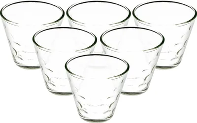 Produktbild von Cheffinger, 6er Set 230ml Gläser Vielseitig, Transparent