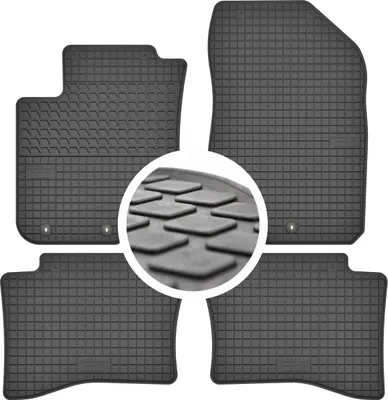 Image de Tapis de sol en caoutchouc pour Hyundai i20