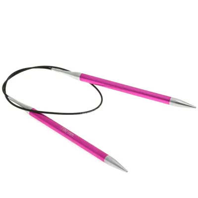 Produktbild von Lana Grossa Knit Pro Rundstricknadel Aluminium Rainbow verschiedene Längen/Stärken Länge Durchmesser 40 cm 7.0 mm